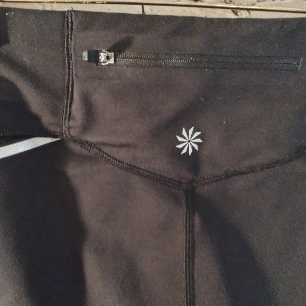 Athleta Tailwind Athletic Reflective Leggings Lar… - image 3